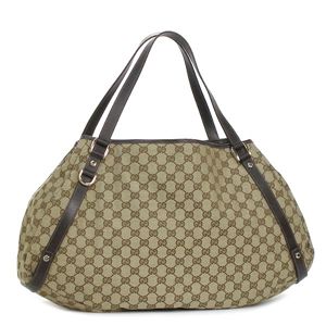 GUCCI(グッチ) ショルダーバッグ 211987 SHOULDER DOUBLE SHOULDER L ベージュ/ダークブラウン