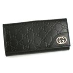 GUCCI(グッチ) 長札財布 181593 WALLET CONTINENTAL ブラック