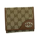 GUCCI(グッチ) Wホック財布 181594 8526 ベージュ