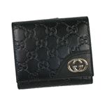 GUCCI(グッチ) Wホック財布 181594 1000 ブラック