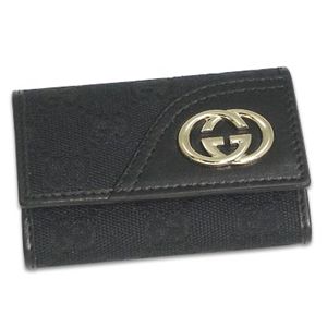 GUCCI(グッチ) キーケース 181599 BASIC KEY CASE ブラック