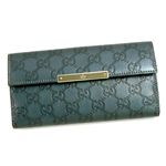 GUCCI(グッチ) 長札財布 112715 4104 ダークブルー