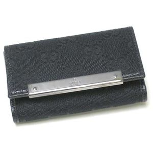 GUCCI(グッチ) キーケース 127048 BASIC KEY-CASE ブラック