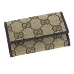 GUCCI(グッチ) キーケース 04564R BASIC KEY-CASE ベージュ/ダークブラウン