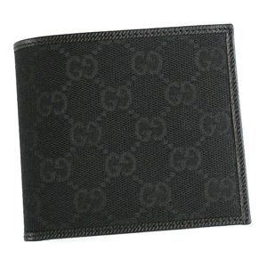 GUCCI(グッチ) 二つ折り財布(小銭入れ付) 004862 COIN WALLET ブラック