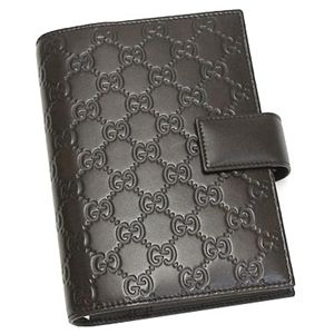 GUCCI(グッチ) ダイアリー 115241 AGENDAS-STANDARD FILOFAX ダークブラウン