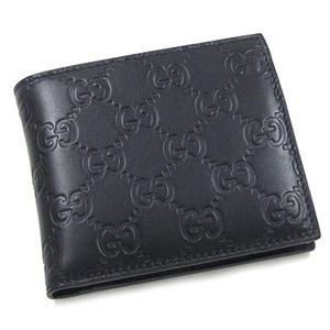 GUCCI(グッチ) 二つ折り財布(小銭入れ付) 146223 COIN WALLET ブラック