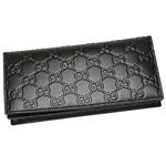 GUCCI(グッチ) 長札財布 181715 WALLET-BREAST POCKET ブラック