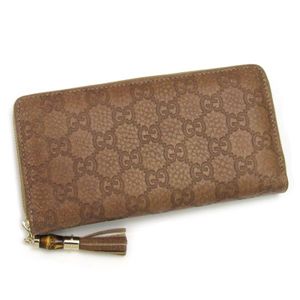 GUCCI(グッチ) 長札財布 224253 2703 ブラウン