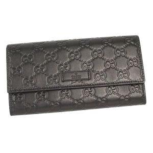 GUCCI(グッチ) 長札財布 203573 WALLET CONTINENTAL ブラック