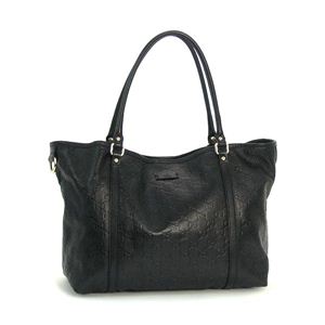 GUCCI(グッチ) トートバッグ 197953 TOTE DOUBLE SHOULD LARGE ブラック