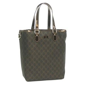 GUCCI(グッチ) トートバッグ 189896 TOTE/DBL SHOULDER/MEDIUM ブラック/ブラウン