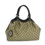 GUCCI(グッチ) ショルダーバッグ 211944 9769 ブラック/ベージュ