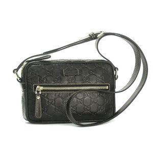 GUCCI(グッチ) ナナメガケバッグ 201447 SHOULDER BAG CAMERA BAG ZIP ブラック