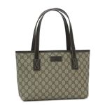 GUCCI(グッチ) ショルダーバッグ 211138 TOTE SM ZIP CLOSURE ベージュ/ダークブラウン