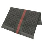 GUCCI(グッチ) マフラー 147351 MF VERBIER MUFFLER ブラック