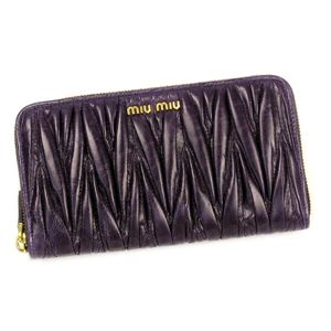 MIUMIU(ミュウミュウ) 長財布 MATELASSE LUX 5M0506