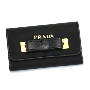 PRADA(プラダ) キーケース 1M0222 TES FIOCCO ブラック