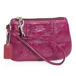 Coach(コーチ) ポーチ 42053SOHO PATENT LEATHER ピンク