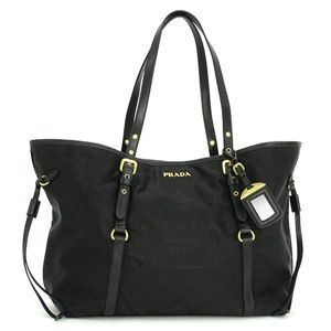 PRADA(プラダ) トートバッグ BR4251 NYLON JACQUARD ブラック