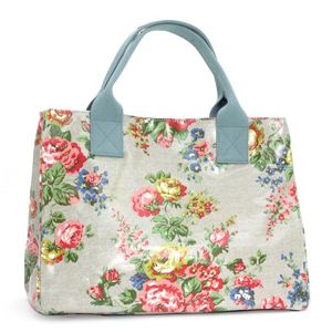 Cath Kidston（キャス キッドソン） トートバッグ 244268 STAND UP TOTE W/LEATHER TRIM