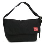 MANHATTAN PORTAGE（マンハッタンポーテージ） ショルダーバッグ 1607V-WP BLK WAX VINTAGE MESSENGER BAG (LG) ブラック