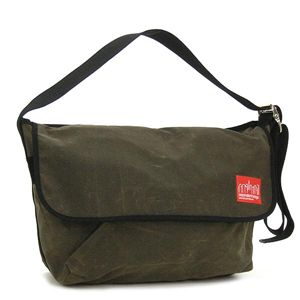 MANHATTAN PORTAGE（マンハッタンポーテージ） ショルダーバッグ 1607V-WP OLV WAX VINTAGE MESSENGER BAG (LG) オリーブ