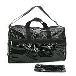 LeSportsac（レスポートサック） ボストンバッグ 7185 Large Weekender ブラックパテント