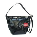 MANHATTAN PORTAGE（マンハッタンポーテージ） ショルダーバッグ 1605V-VL VINYL VINTAGE MESSENGER BAG ブラック