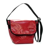 MANHATTAN PORTAGE（マンハッタンポーテージ） ショルダーバッグ 1605V-VL VINYL VINTAGE MESSENGER BAG レッド