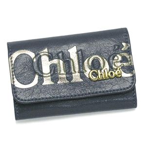 Chloe（クロエ） キーケース 3PO304 8A849 6-KEY HOLDER スモーキーブルー