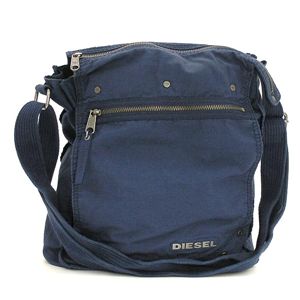 DIESEL（ディーゼル） ナナメガケバッグ 00XG09 TALK OFF PLAIN ネイビー