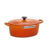 Le Creuset（ル クルーゼ） キッチン・鍋・パン ココットオーバル25cm2502-25 オレンジ