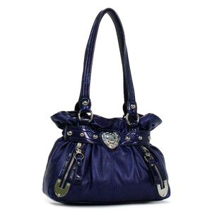 KathyVanZeeland（キャシーバンジーランド） ショルダーバッグ H41310 BELT SHOPPER ダークパープル