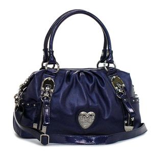 KathyVanZeeland（キャシーバンジーランド） ショルダーバッグ H41320 SATCHEL ダークパープル