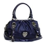 KathyVanZeeland（キャシーバンジーランド） ショルダーバッグ H41320 SATCHEL ダークパープル