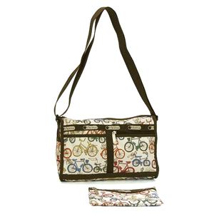 LeSportsac（レスポートサック） ショルダーバッグ 7519 Deluxe Shoulder Satchel バイシクル