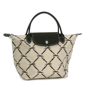 Longchamp（ロンシャン） トートバッグ 1621 ベージュ/ホワイト