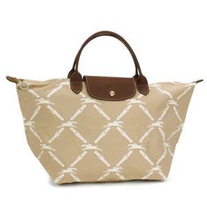 Longchamp（ロンシャン） トートバッグ 1623 LADIES FABRIC アイボリー