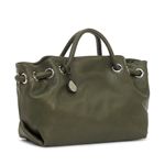 Furla（フルラ） トートバッグ BW98 198766 MEDIUM SHOPPER MC ダークカーキー