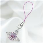 Vivienne Westwood（ヴィヴィアン ウエストウッド） ケイタイストラップ WILD FLOWER PHONE CHARM LILAC