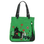 LOOP（ループ） トートバッグ P10057 TOTE グリーン