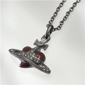 Vivienne Westwood（ヴィヴィアン ウエストウッド） ペンダント 019191021001 DIAMANTE HEART PENDANT ワイン