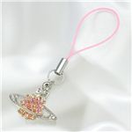 Vivienne Westwood（ヴィヴィアン ウエストウッド） ケイタイストラップ WILD FLOWER PHONE CHARM ROSE