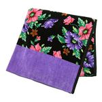 FEILER（フェイラー） タオル POPPIES BLACK BATH TOWEL 75x150cm