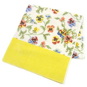 FEILER（フェイラー） タオル VIOLA WHITE YELLOW BATH TOWEL