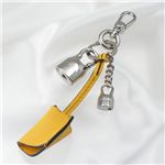 CELINE（セリーヌ） キーホルダー 1 0910 KEY RING イエロー