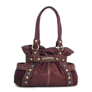 KathyVanZeeland（キャシーバンジーランド） ショルダーバッグ H35305 BELT SHOPPER ワイン