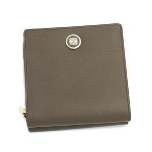 Loewe（ロエベ）二つ折り財布（小銭入れ付） ANAGRAM SIGNATURE 118.30.A53 BILLFOLD AND COINPURSE ブラウン