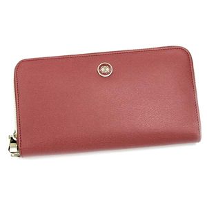 Loewe（ロエベ）長札財布 ANAGRAM SIGNATURE 118.30.A59 LARGE ZIP AROUND WALLET レッド